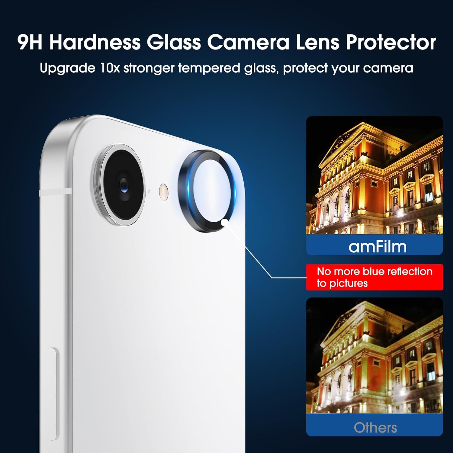 Thumbnail 6 de amFilm OneTouch iPhone 17e Screen Guard