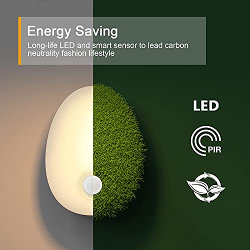 Detalle de Lyridz Night Light Plug in Wall (2 Pack) with Motion Sensor and Dimmer