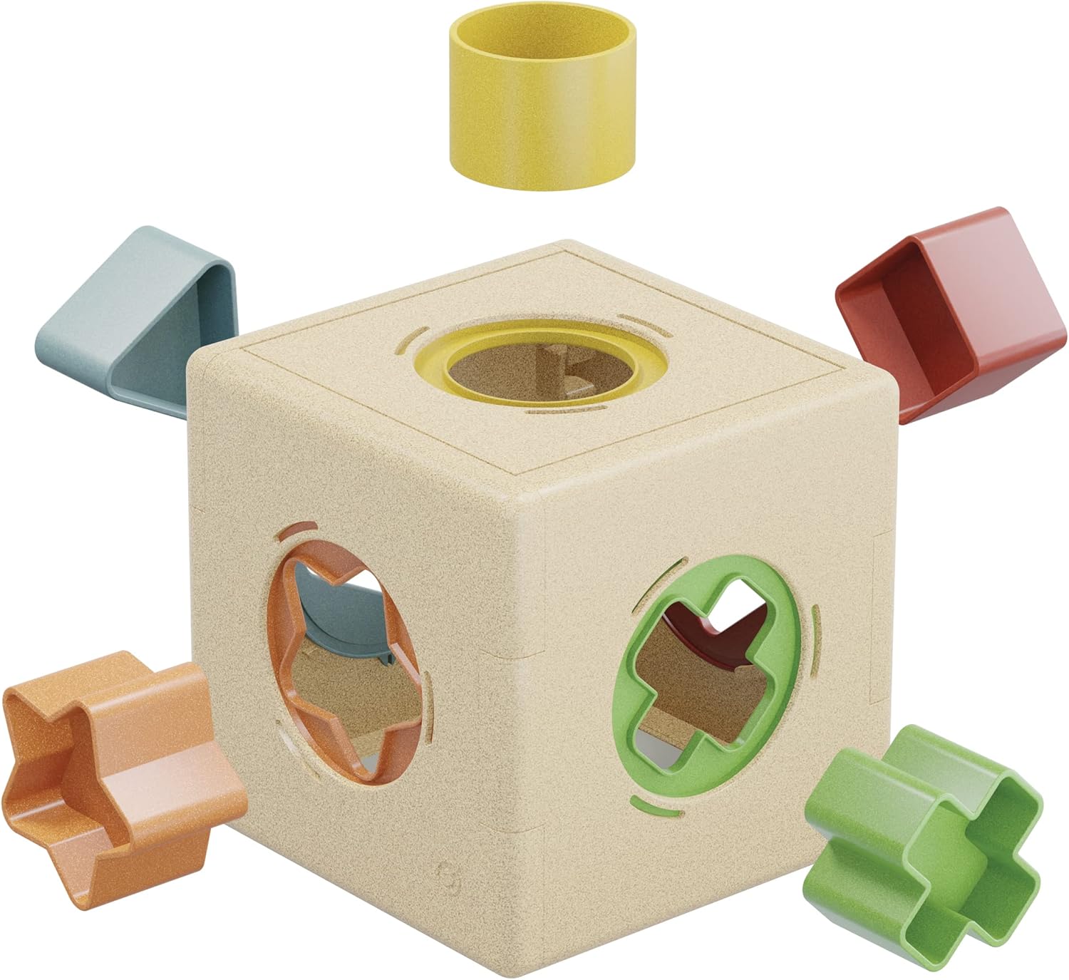 Thumbnail 2 de Quercetti Kubo Shape Prime: Cubo forme in bio-plastica per sviluppo motorio e sensoriale