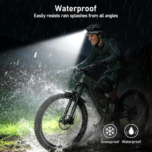 Detalle 2 de Blukar 2026 Gen 2 Head Torch Rechargeable: Bright 10-Mode Headlamp for Outdoors and Work