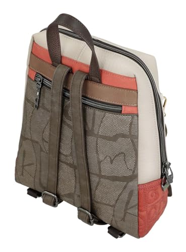 Detalle de Anekke Mochila Muse: viaje visual a la Grecia clásica con estilo moderno