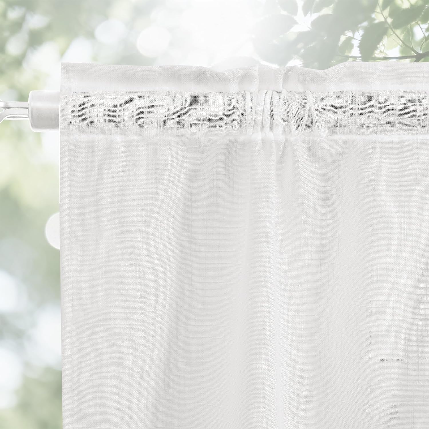 Detalle 2 de Ystyle Rideau transparent 70x120 cm