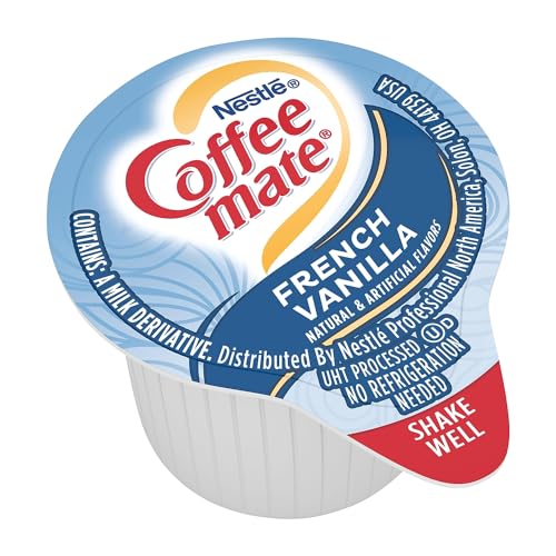 Thumbnail 3 de Nestle Coffee mate French Vanilla Coffee Creamer Singles (Non-Dairy, Shelf-Stable) – 0.375 fl oz, Pack of 180