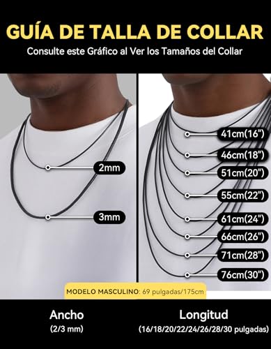 Thumbnail 5 de ChainsHouse chaîne cuir homme femme garçon 41 cm