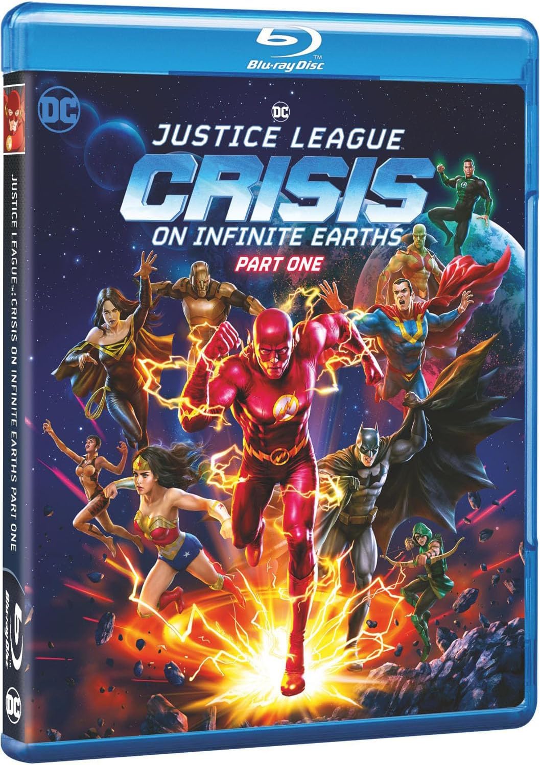 Detalle 2 de Justice League: Crisis on Infinite Earths Part 1 Blu-ray – Multiverse Action