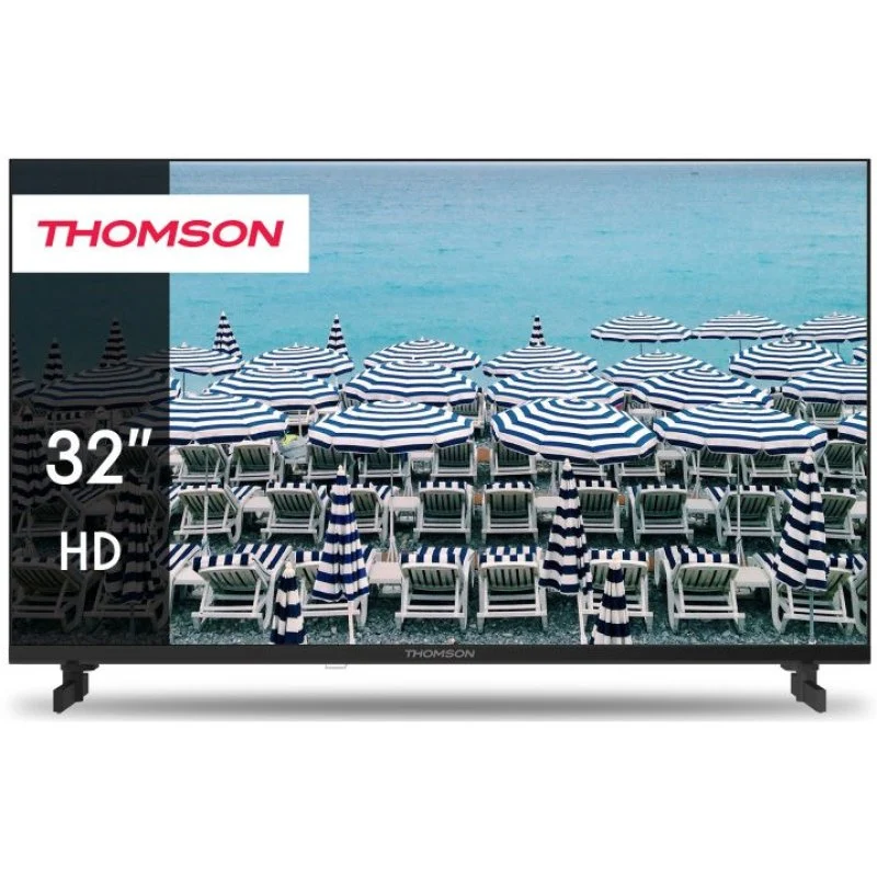 Detalle de Thomson Easy TV 32HD2S13 32" LED HD HDR – televisor compacto para hoteles y uso doméstico