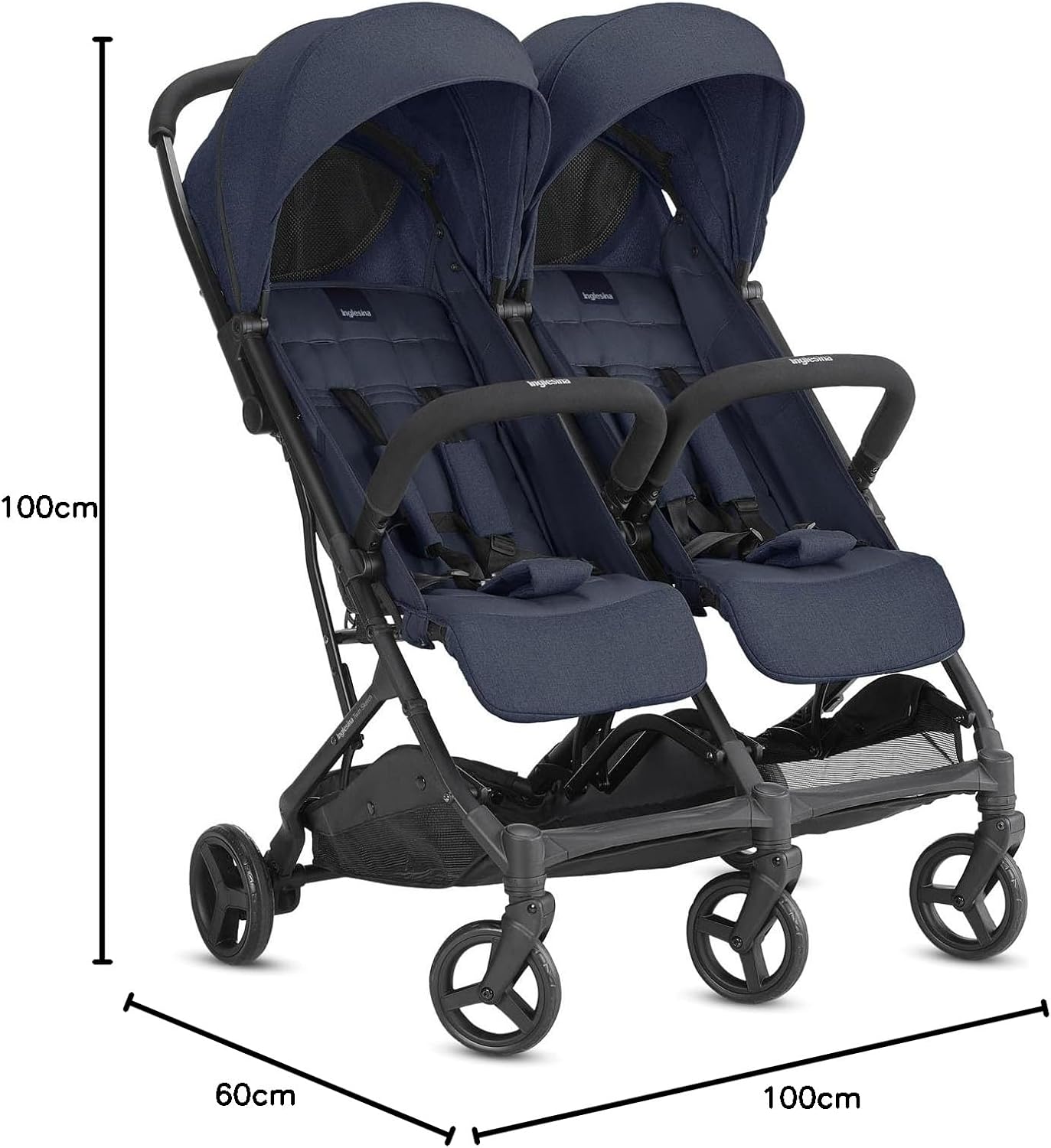 Thumbnail 6 de Inglesina Twin Sketch Poussette Double 12,5 kg 👶
