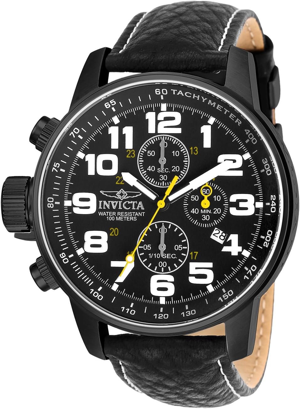 Detalle de Invicta I-Force 46 mm: Orologio da uomo in acciaio inox con movimento al quarzo