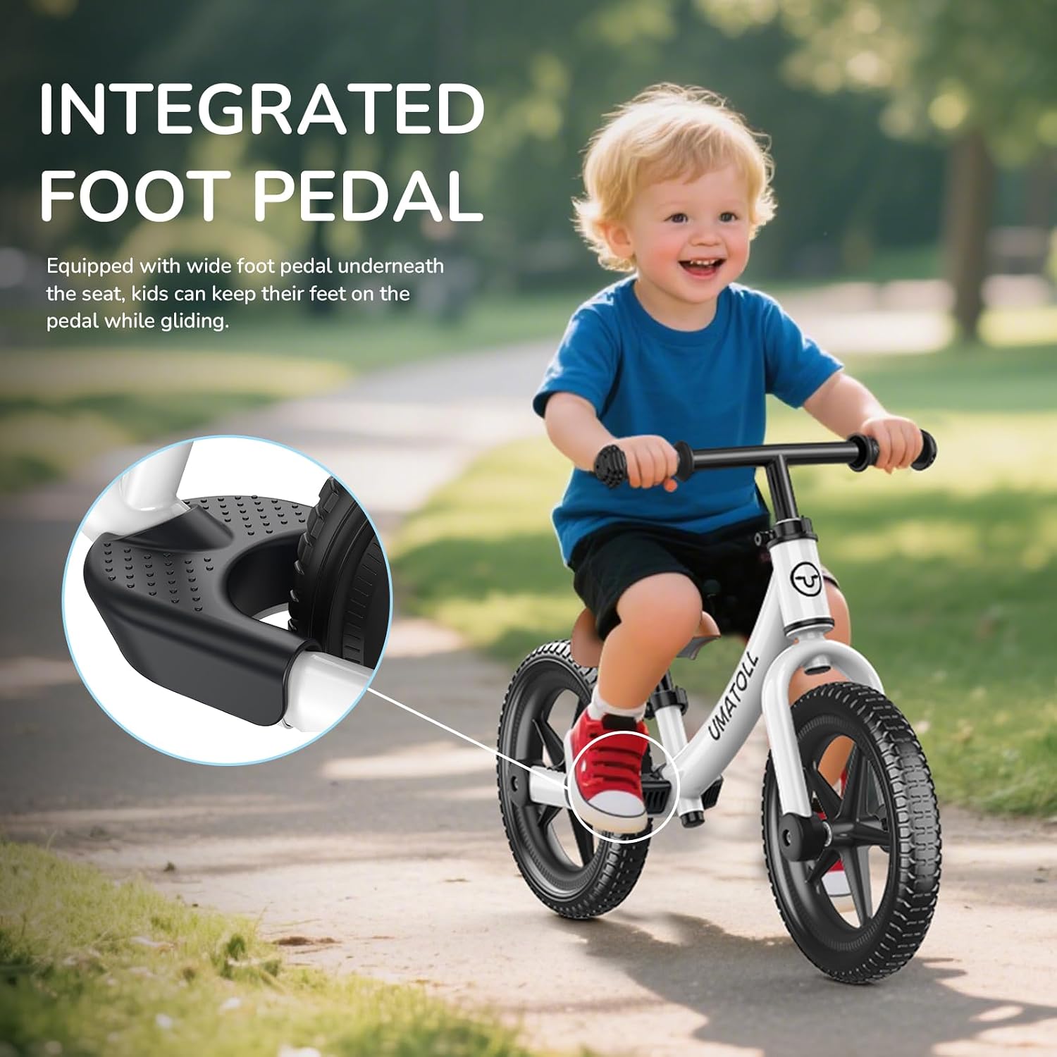Thumbnail 3 de Umatoll Toddler Balance Bike: No-Pedal Learn-to-Balance for Ages 18 Months to 5 Years