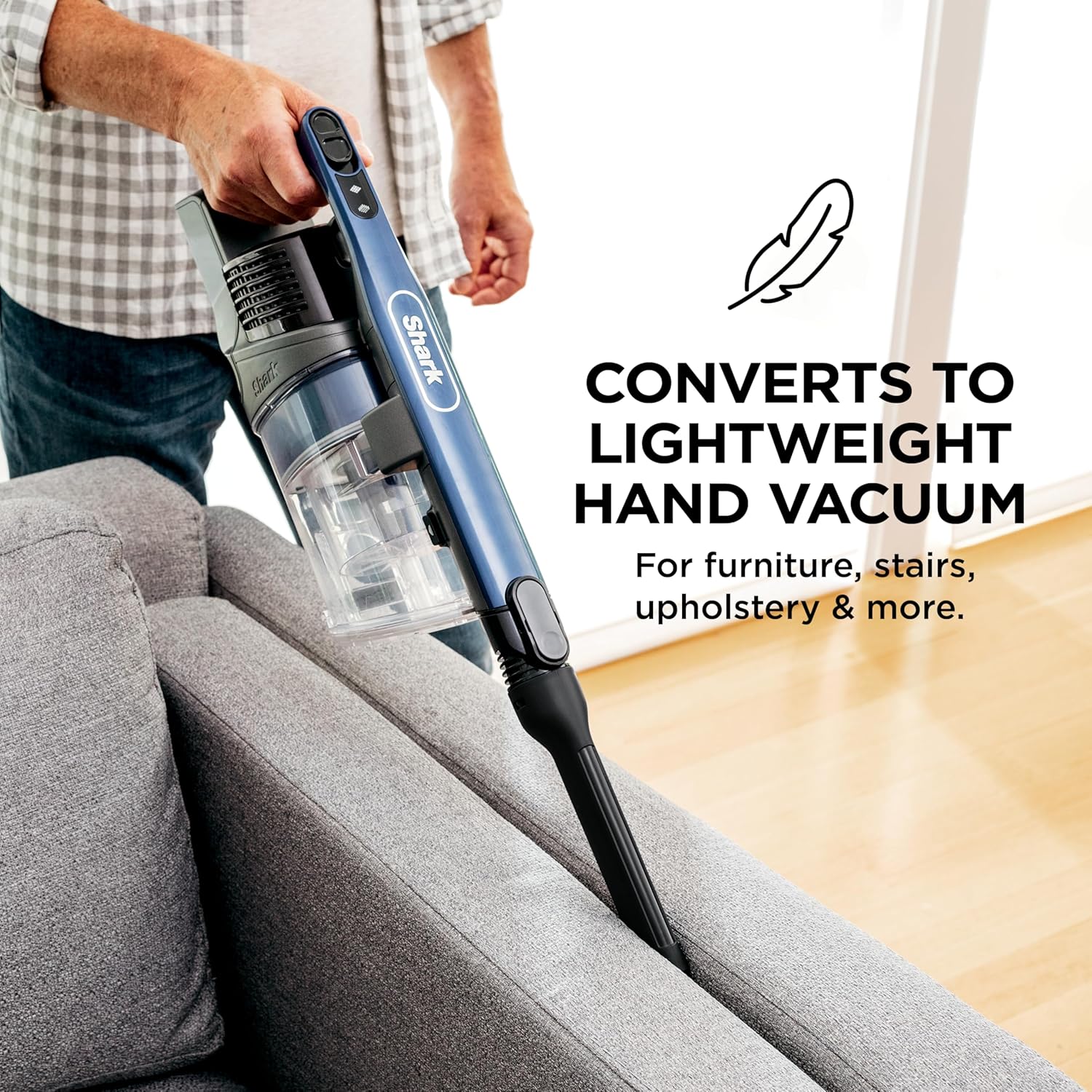 Detalle 2 de Shark IZ363HT cordless vacuum with HEPA filter