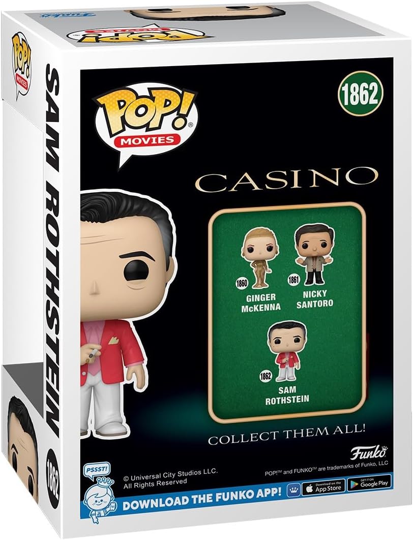 Thumbnail 2 de Funko POP! Movies Casino – Sam “Ace” Rothstein Rothstein, figura in vinile da collezione