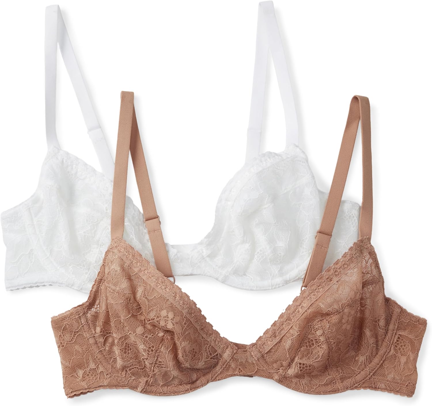 Thumbnail 5 de Amazon Essentials women’s stretch all-over lace plunge bra with underwired support