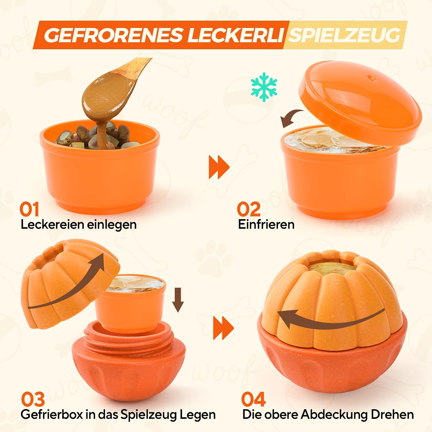 Detalle de LIFLIX 3-in-1 Schleckball 10 x 10 cm