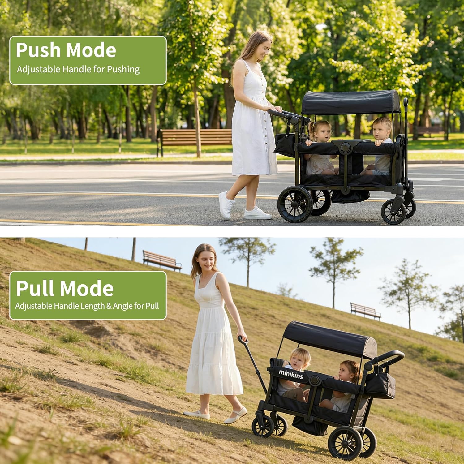 Thumbnail 3 de MiniKins Wagon for Kids 2-Seater