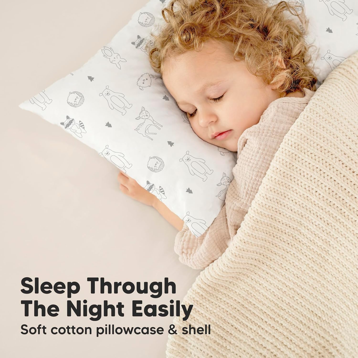 Thumbnail 6 de KeaBabies Jumbo 14 x 20 Toddler Pillow with Organic Cotton Pillowcase
