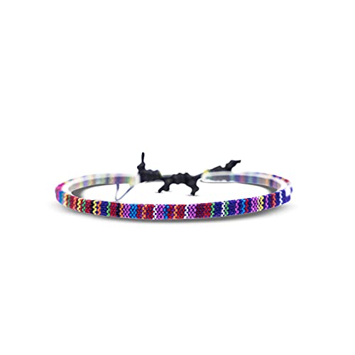 Detalle de Bracelets surfeur double – Made by Nami, coton écologique, imperméable et ajustable