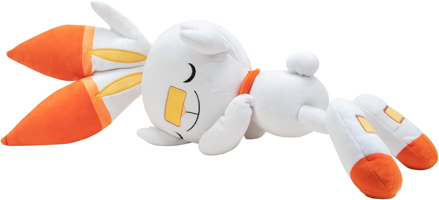 Thumbnail 5 de Pokémon Scorbunny Sleeping Plush 18 inch