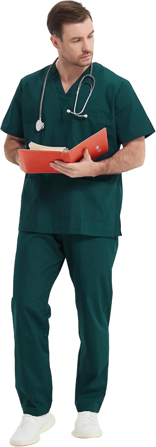 Thumbnail 6 de MISEMIYA Pijama Sanitario XXL Turquesa 6801-6802: Uniforme Médico Unisex Antilejía y No Destiñe