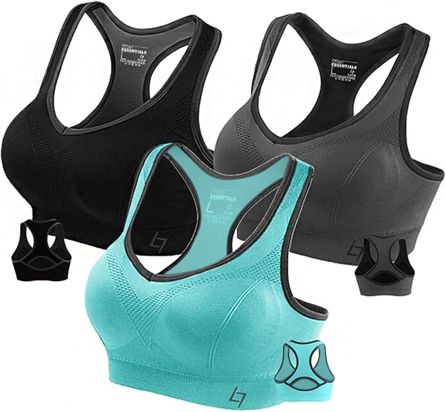 Thumbnail 6 de FITTIN racerback sports bra for women