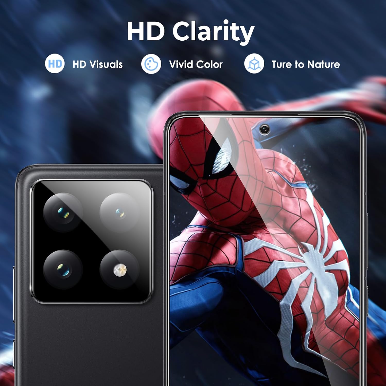 Thumbnail 6 de LK 3+3 Verre Trempé pour Xiaomi 14T Pro — Pack 3 protections écran + 3 protections caméra + cadre d’installation