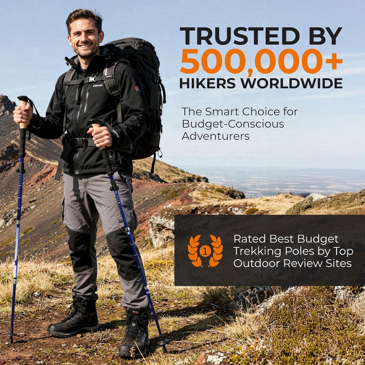 Thumbnail 6 de Trekology Trek-Z Collapsible Trekking Poles 100-120cm