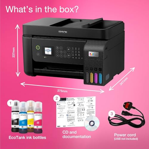 Thumbnail 1 de Epson EcoTank ET-4800 Ink Tank Printer for Home & Small Office
