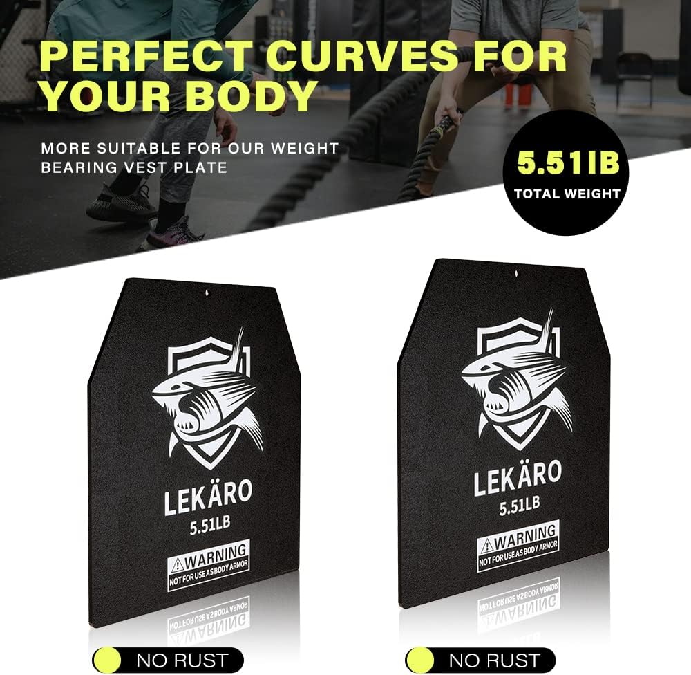 Detalle 2 de Weighted Vest Plates 20.94 LB pair