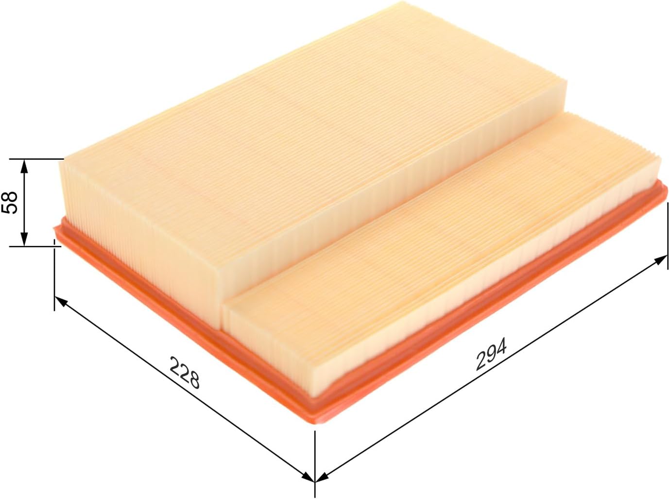 Thumbnail 1 de Filtre à air auto Bosch S3752 : filtration durable pour des conditions difficiles