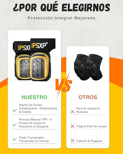 Thumbnail 4 de IPSXP Ginocchiere professionali da lavoro con doppio cuscino gel 🛠️