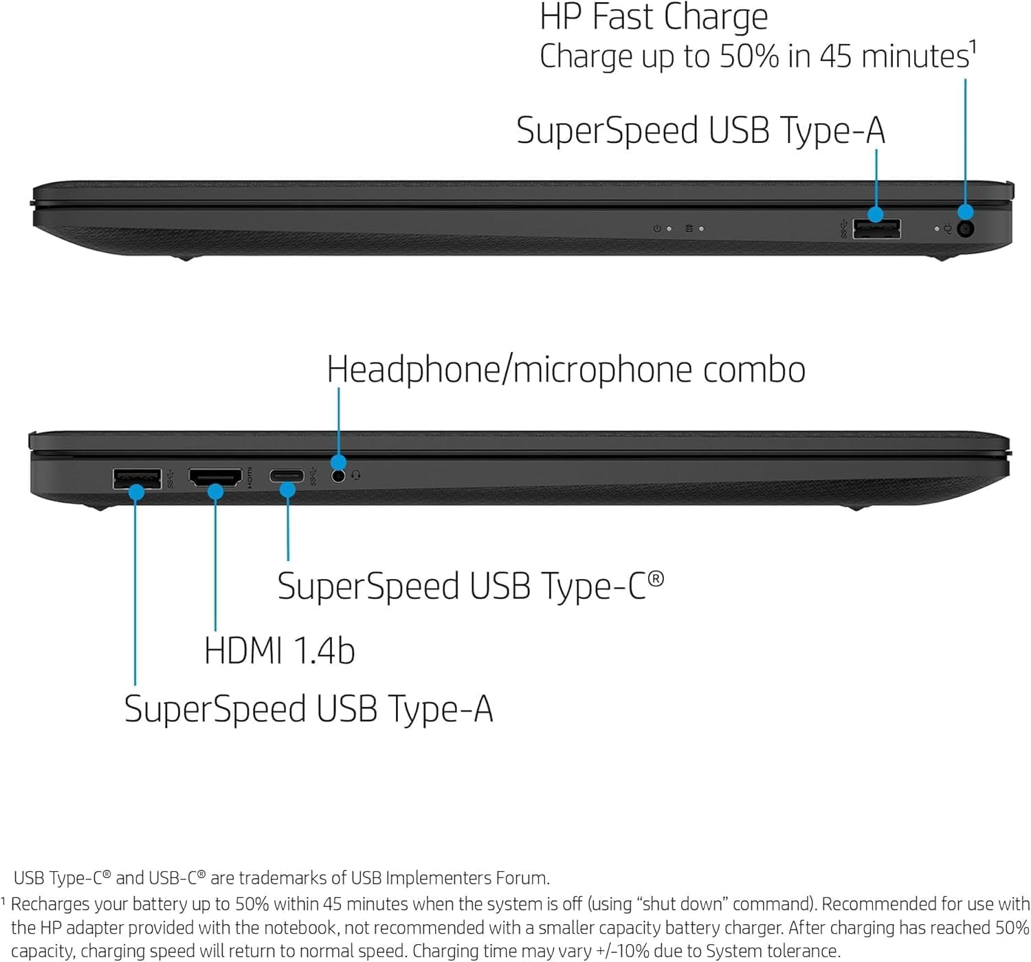 Detalle 2 de HP laptop 17.3-inch