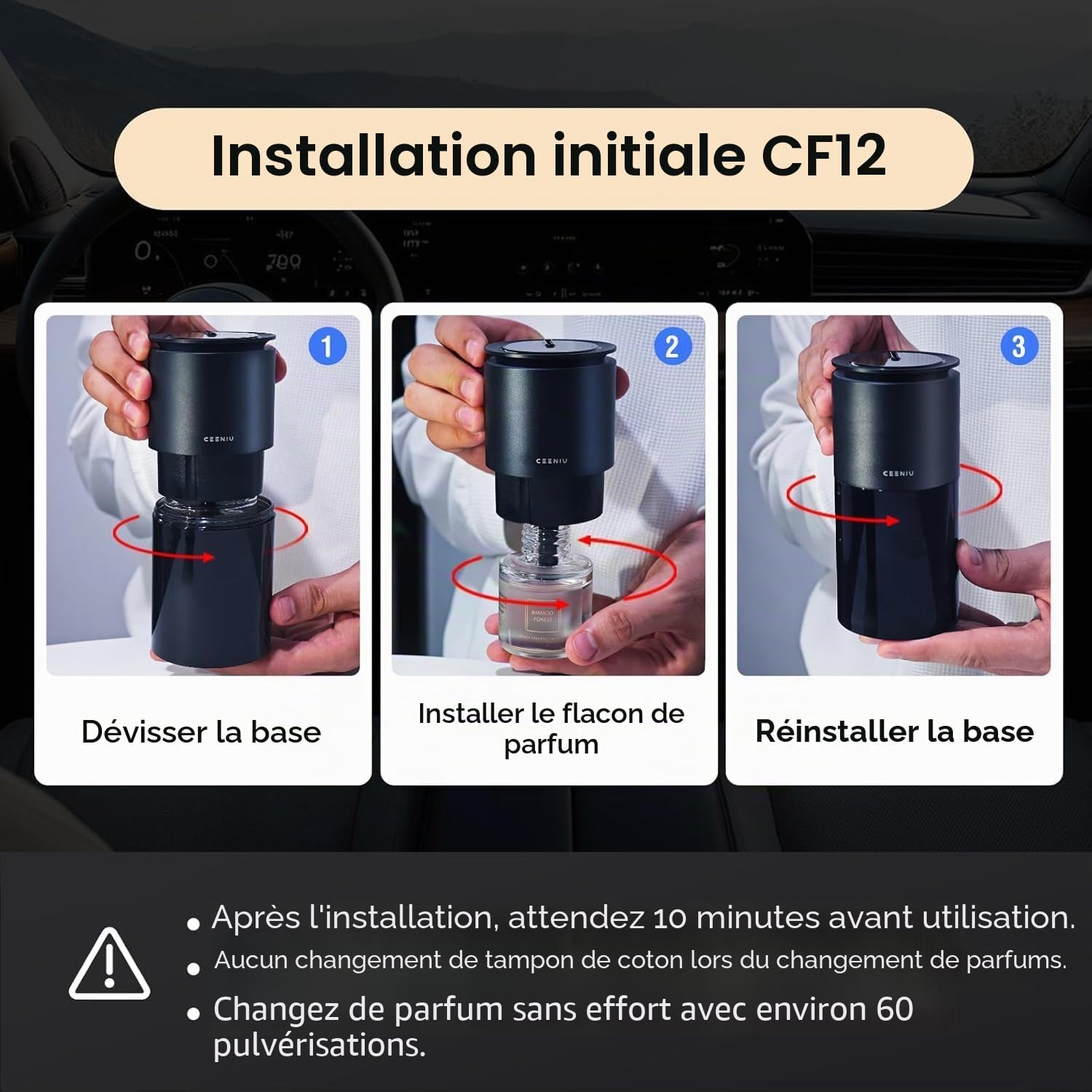 Detalle 2 de Ceeniu F26 Recharge parfum 45 ml