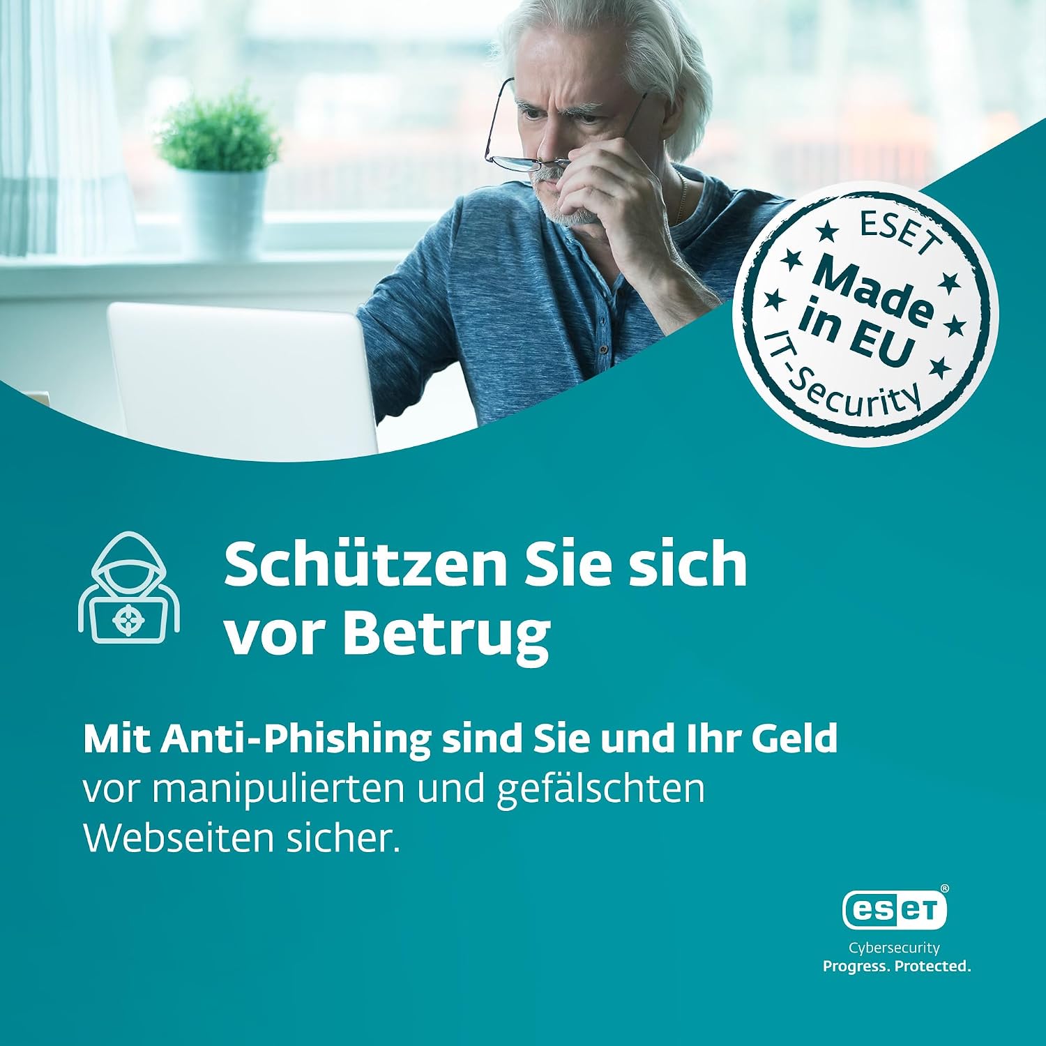 Thumbnail 4 de ESET NOD32 Antivirus 2026 – 3 Geräte, 1 Jahr, Gamer-Modus, Schutz vor Ransomware und Phishing (Windows/macOS) – offizielle Aktivierung per E-Mail