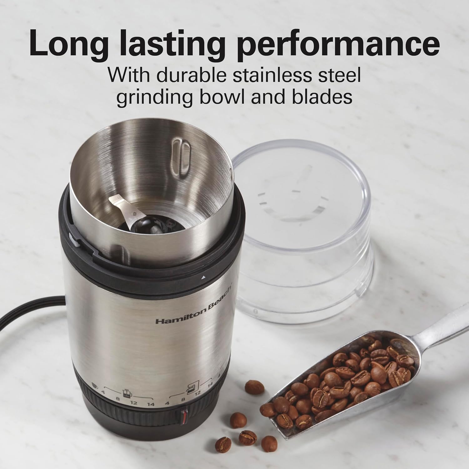 Thumbnail 4 de Hamilton Beach 80406 Coffee Grinder 4-14 Cups