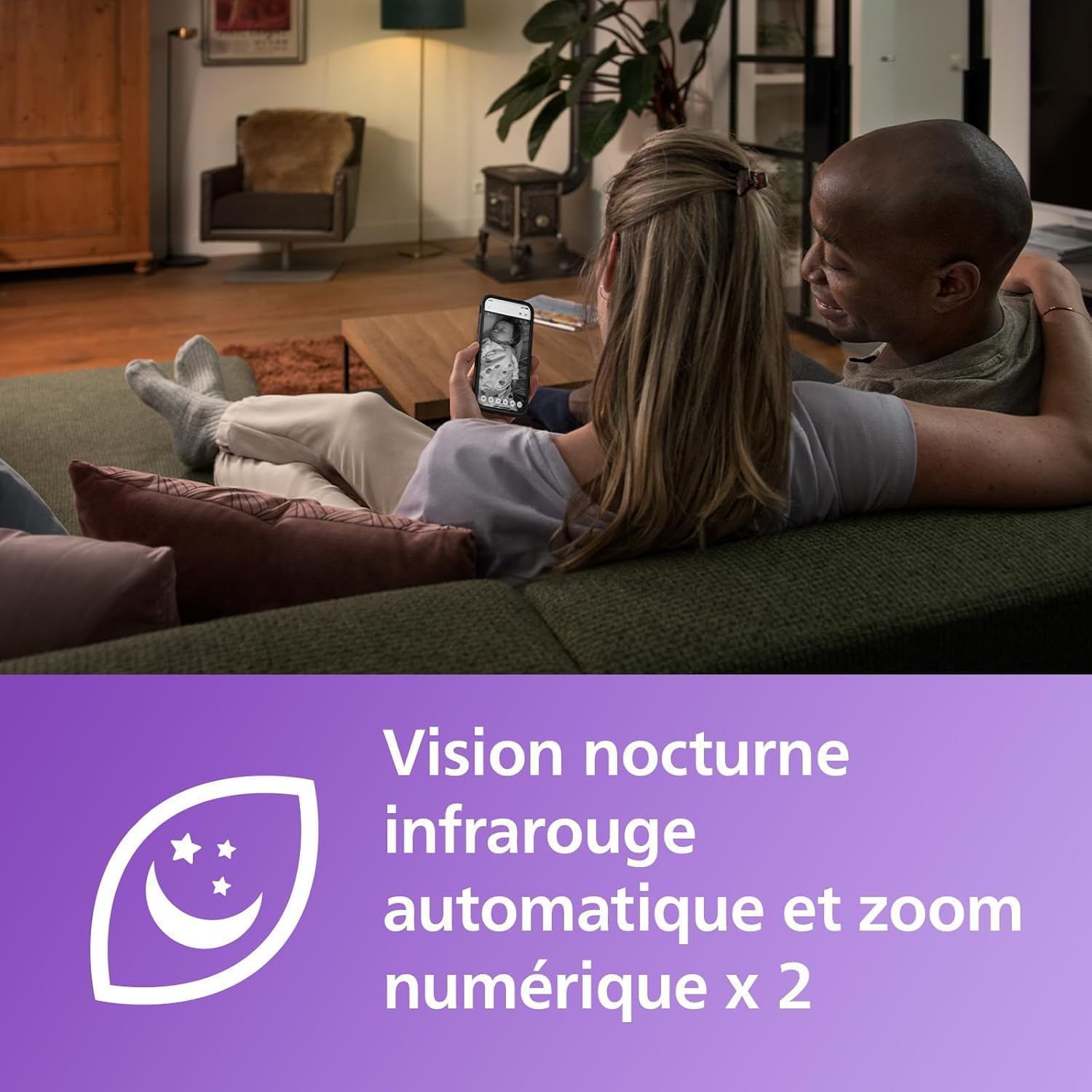 Thumbnail 4 de AVENT Philips SCD643/26 Caméra bébé connectée