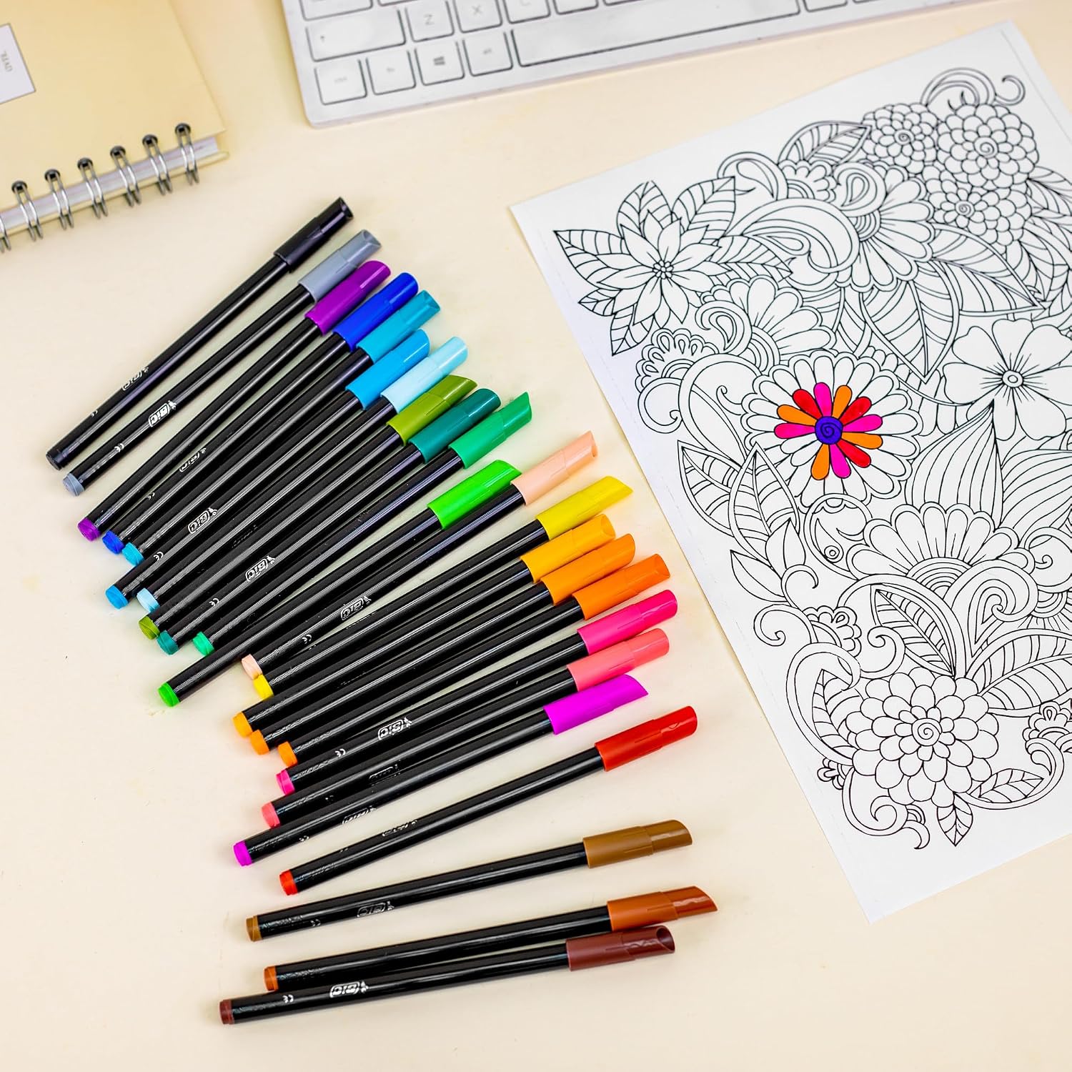 Thumbnail 4 de BIC Intensity Felt Tip Pens 24 Pack