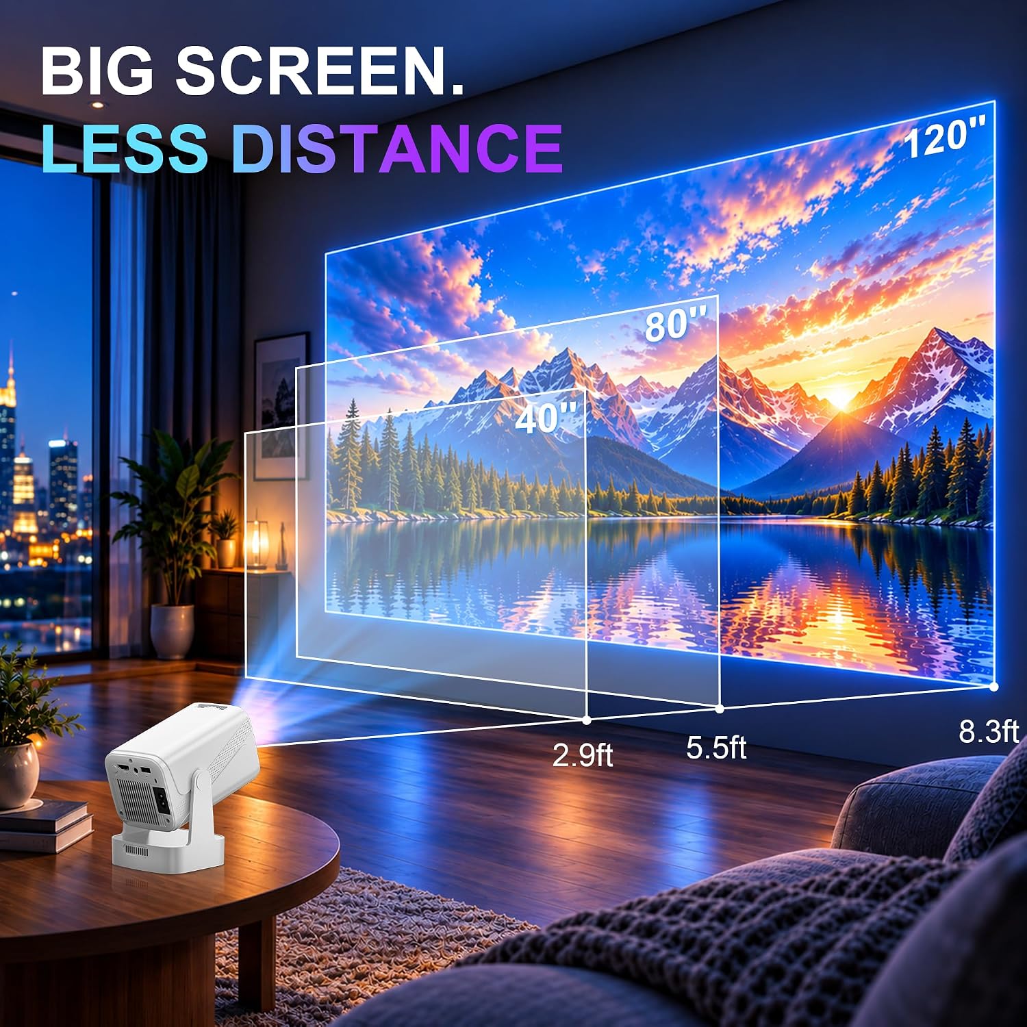 Detalle de Mini Projector Native 1080P