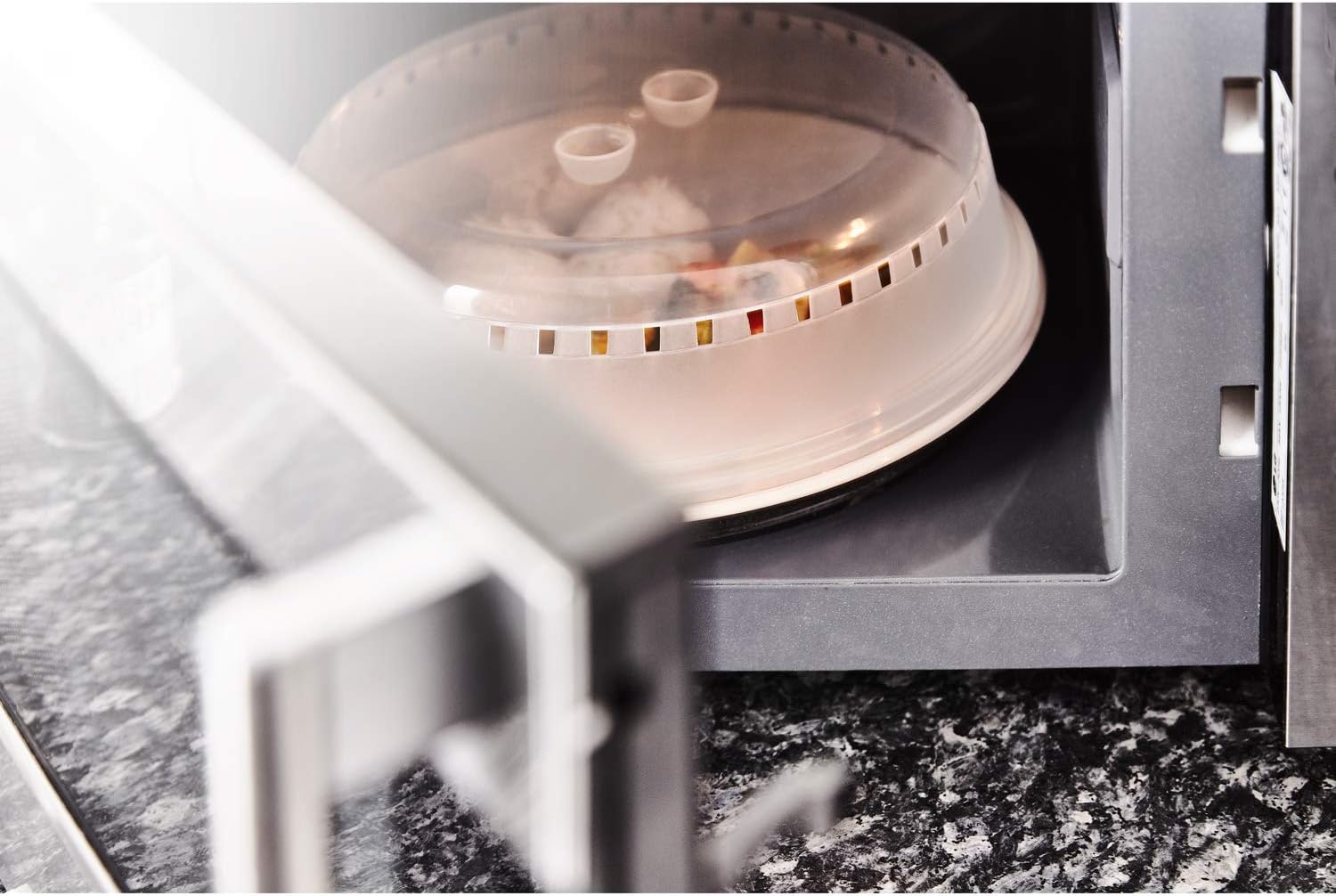 Detalle 1 de Kerafactum magnetrondeksel Ø 26 cm met dubbele handgrepen
