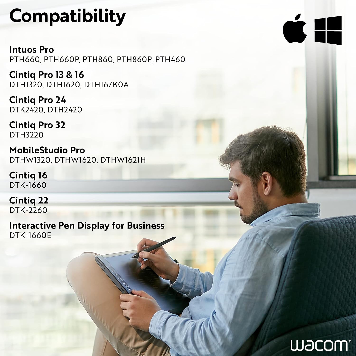 Thumbnail 6 de Wacom Pro Pen 2 (KP504E) stylus pen – pressure sensitivity for Intuos Pro, Cintiq Pro & MobileStudio Pro