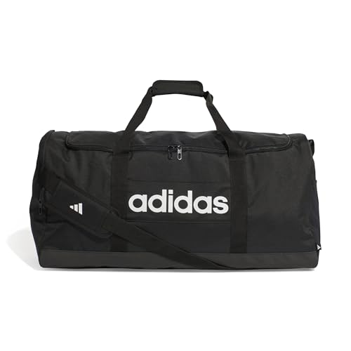 Imagen de adidas Essentials Linear Duffel Bag (Unisex) – 65.5 L, Black en OfertitasTOP