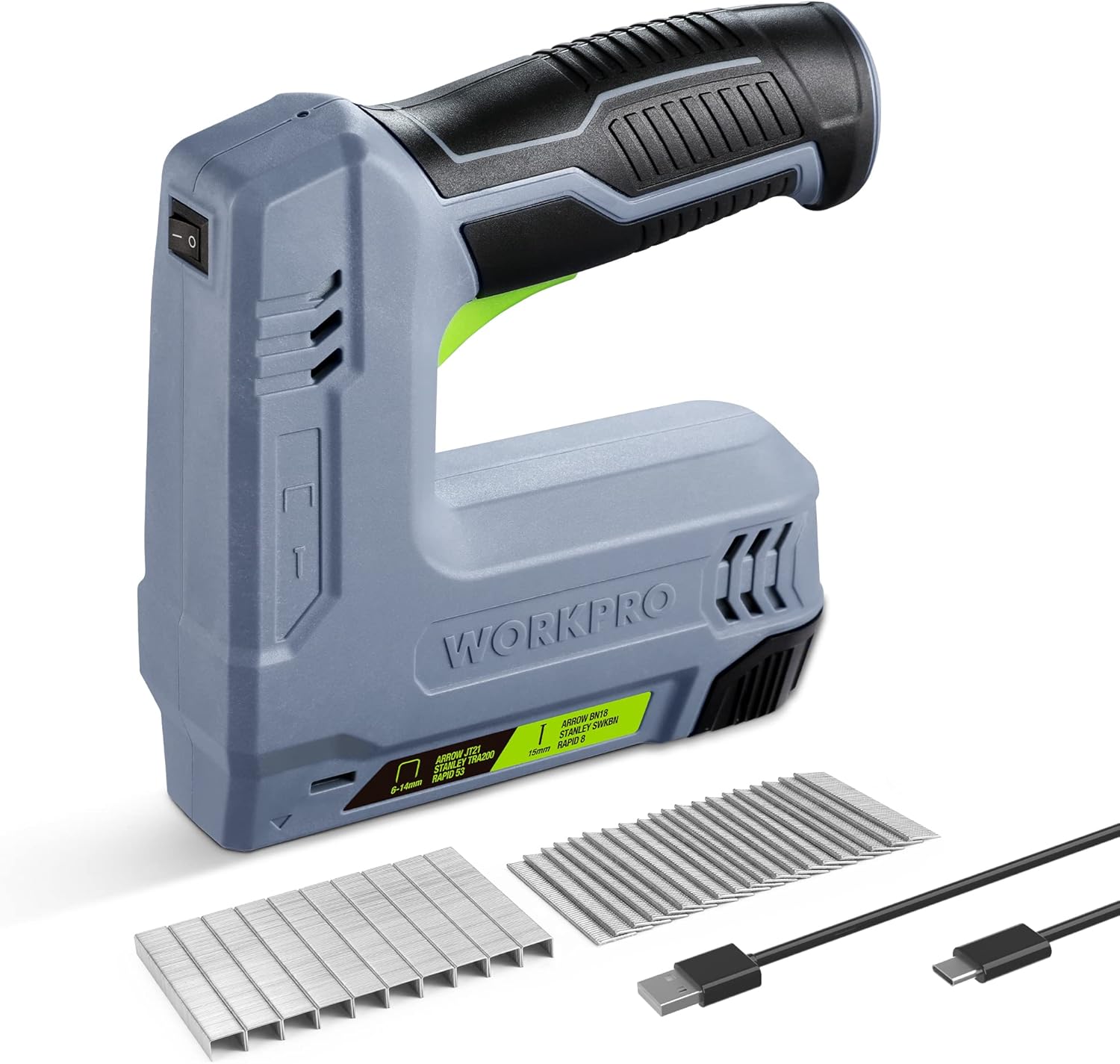 WORKPRO agrafeuse sans fil 3,6V