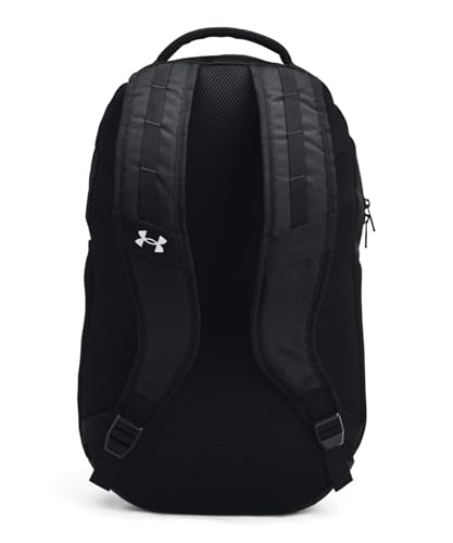 Detalle de Under Armour Hustle 6.0 Backpack (Unisex) - 002 Black, OSFM