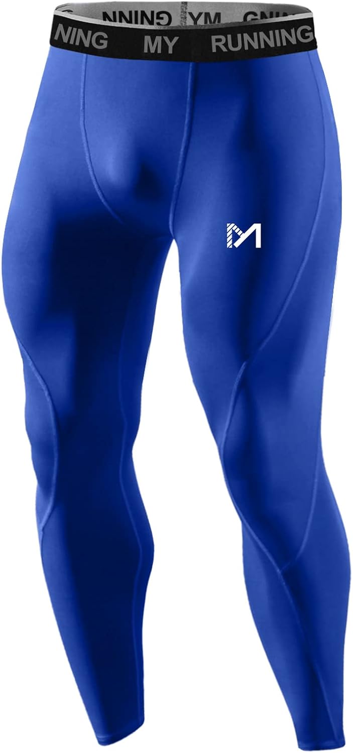 Detalle de MEETYOO Leggings Uomo: Calzamaglie sportive senza cuciture per sport e comfort quotidiano