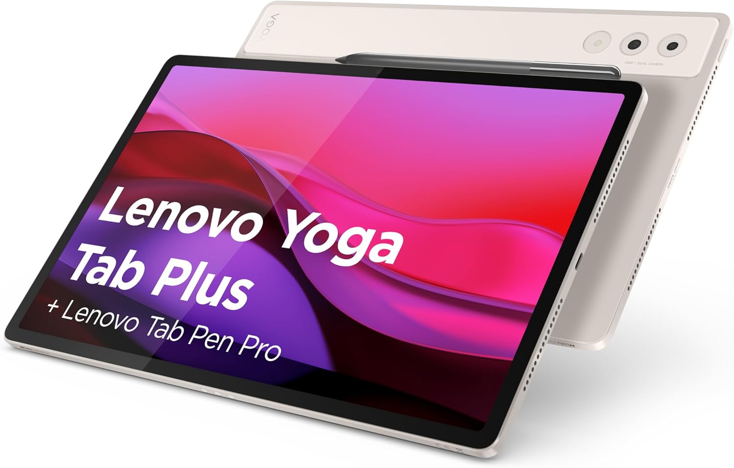 Detalle de Lenovo Yoga Tab Plus – tablet 12,7″, Snapdragon 8 Gen 3, 16 GB RAM i Tab Pen Pro