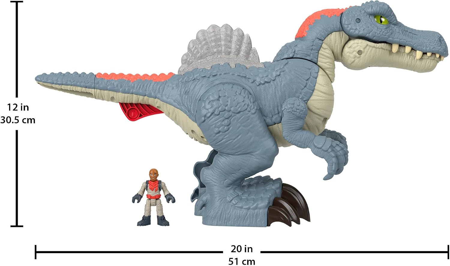 Thumbnail 5 de Fisher-Price Imaginext Spinosaurus 19,8 cm
