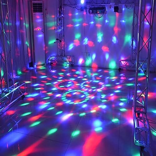 Detalle de Wonsung RGB Multi-Colour LED Strobe Light for Parties