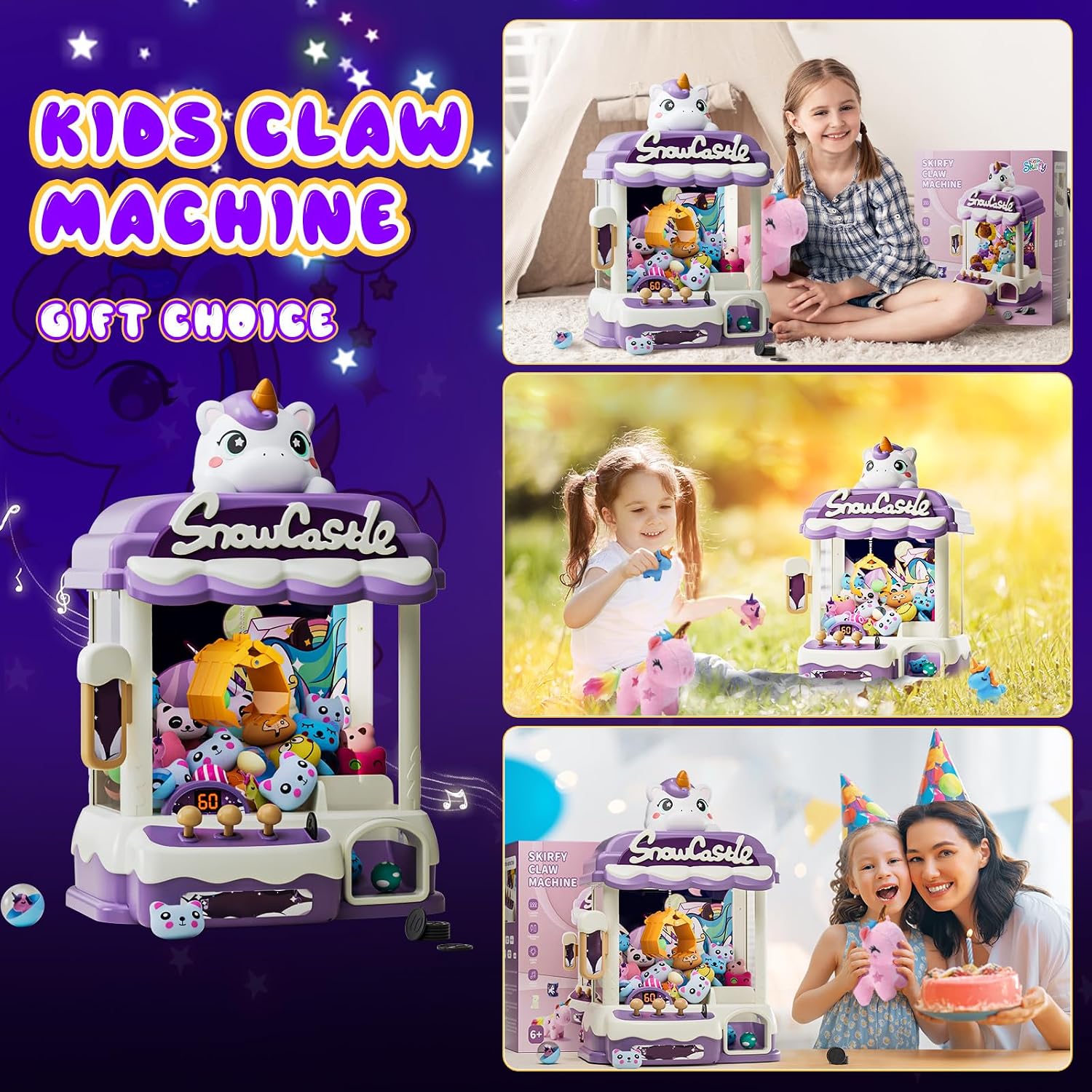Detalle 1 de Skirfy Greifautomat für Kinder ab 6