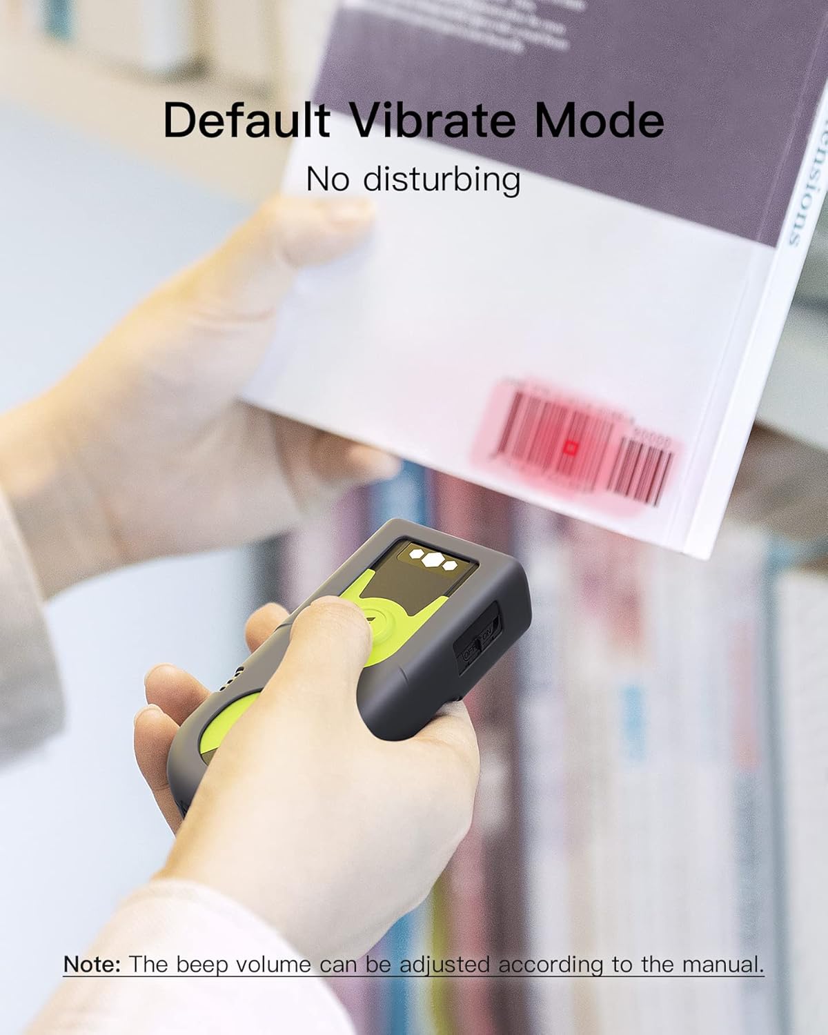 Thumbnail 6 de Inateck BCST-42: Bluetooth 2D-Datenscanner mit 2,4 GHz USB-Adapter – zuverlässig von Bildschirmen lesen