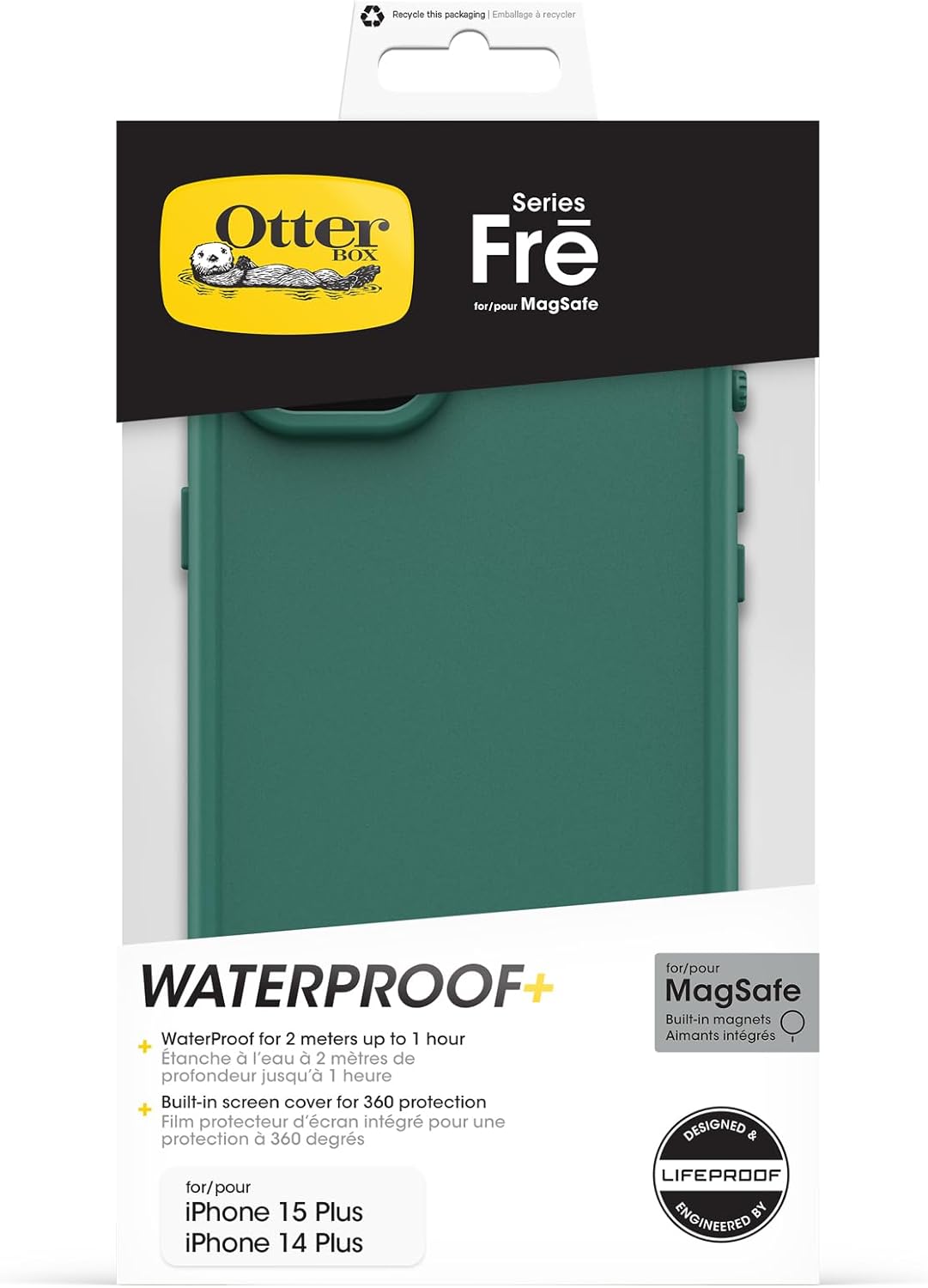 Thumbnail 4 de Otterbox Funda iPhone 15 Plus Fre, Resistente al Agua 💧
