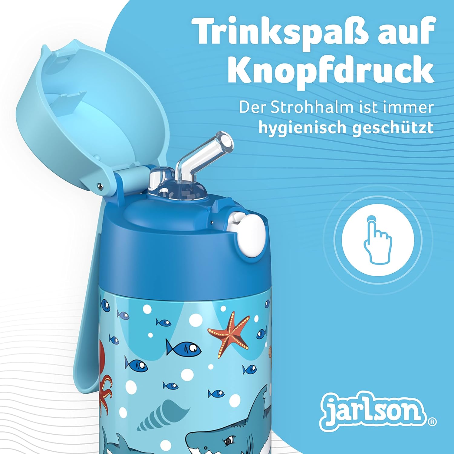 Thumbnail 5 de Jarlson Trinkflasche Charli Edelstahl 350ml