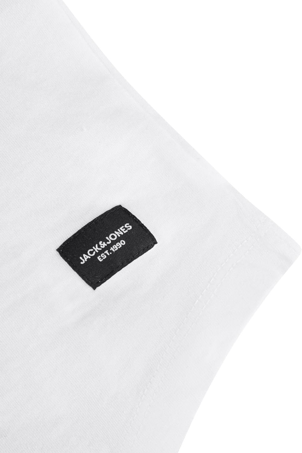 Thumbnail 4 de Jack & Jones Herren T-Shirt 3er-Set Regular Fit aus Bio-Baumwolle (Rundhals, lang geschnitten)